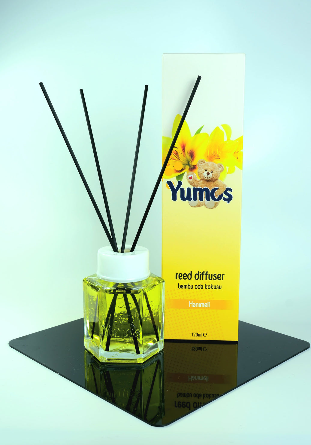 Yumos Odorizant de Cameră cu Bețișoare – Hanımeli 120ml