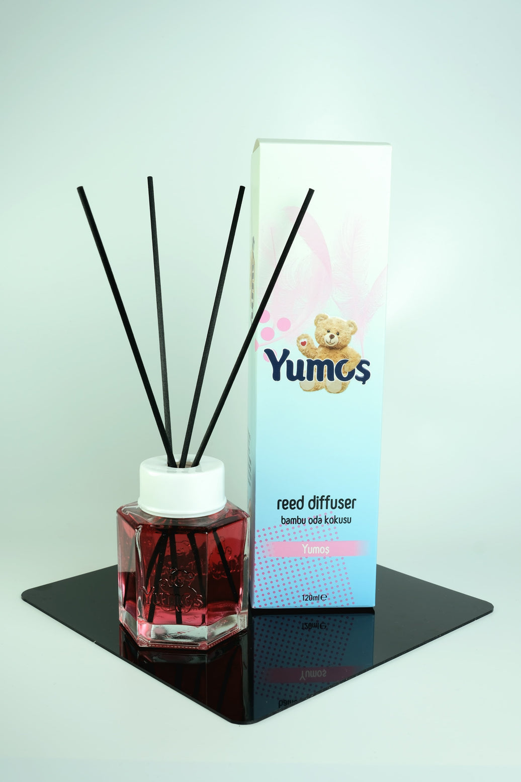 Yumos Odorizant de Cameră cu Bețișoare – Flori de Grădină 120ml