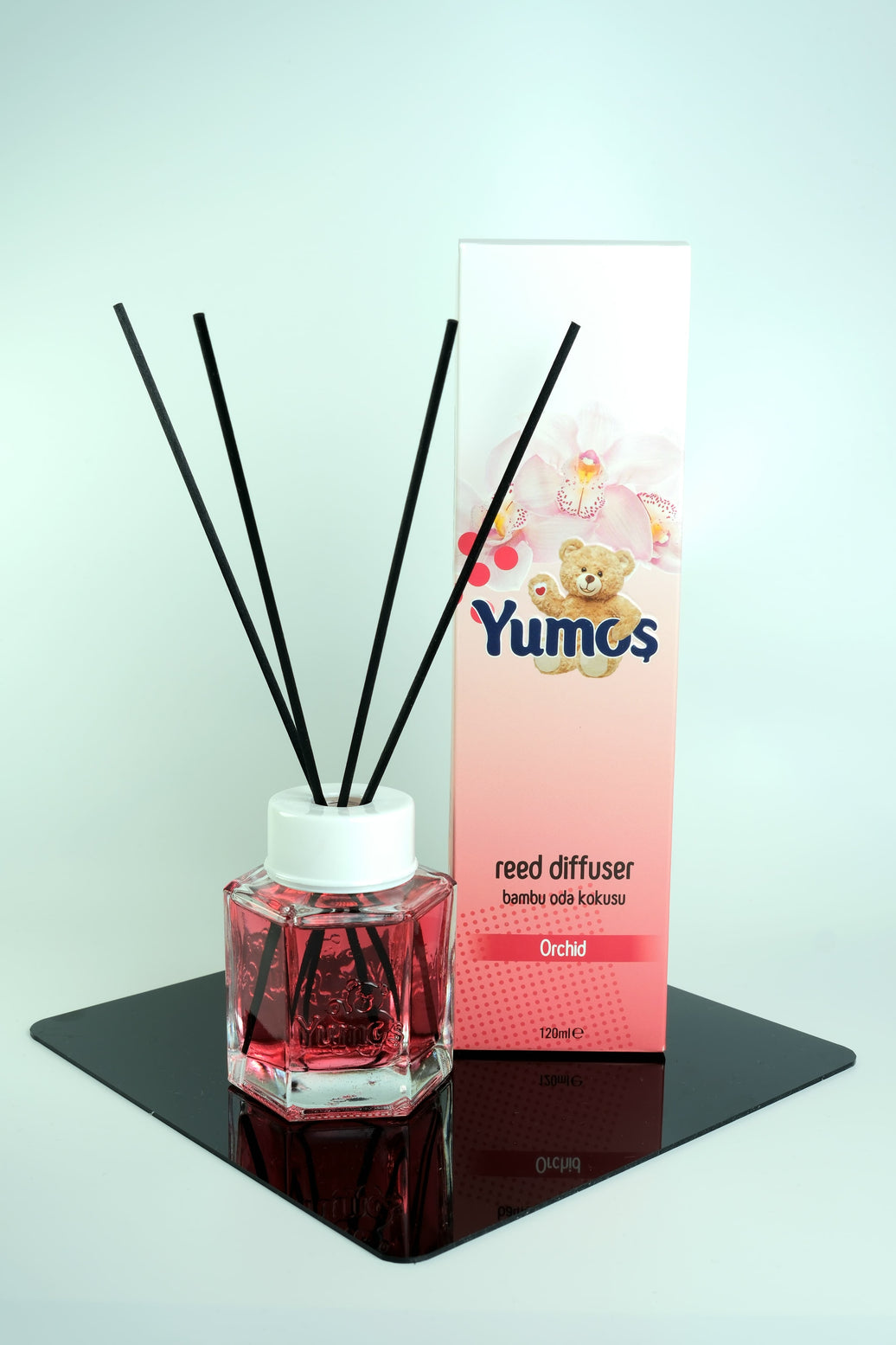 Yumos Odorizant de Cameră cu Bețișoare – Orchid 120ml