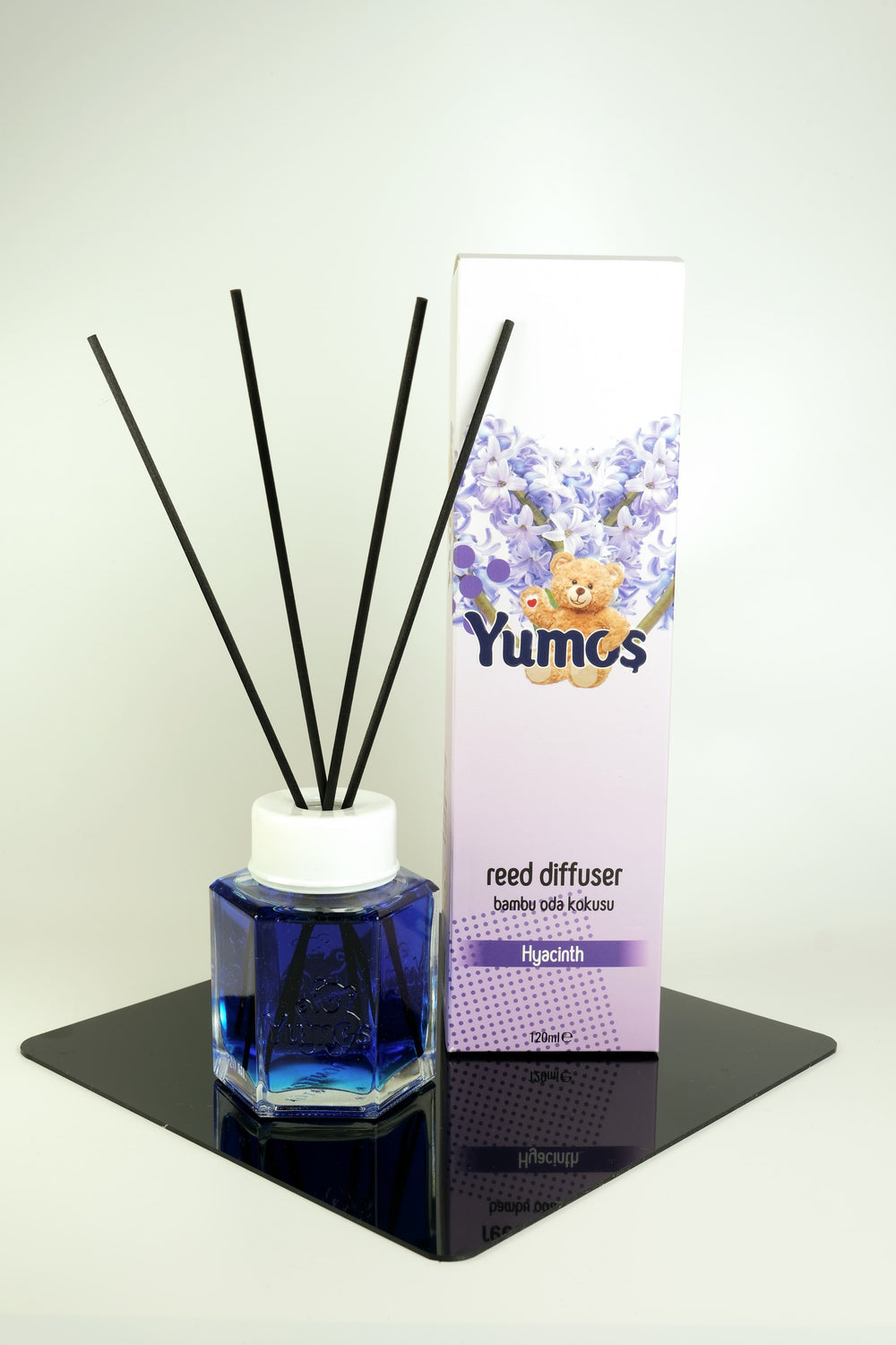 Yumos Odorizant de Cameră cu Bețișoare – Zambilă 120ml