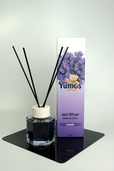 Yumos Odorizant Cameră cu Bețișoare – Lavandă 120ml